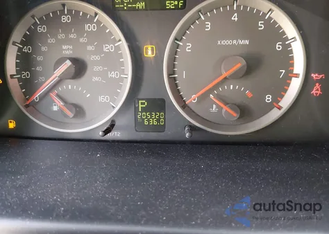 2007 Volvo S40 T5 z USA, uszkodzony, nr VIN YV1MS682X72274996